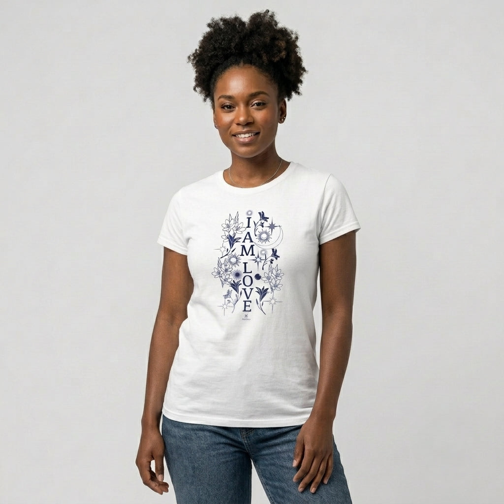 "I Am Love" Classic Crewneck T-Shirt | Women's Affirmium