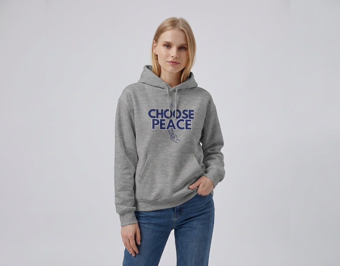 "Choose Peace" Affirmation Hoodie | Women's Affirmium